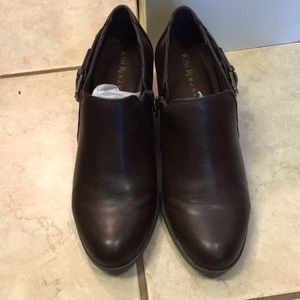 Kim Rogers dark brown booties size 9.5M